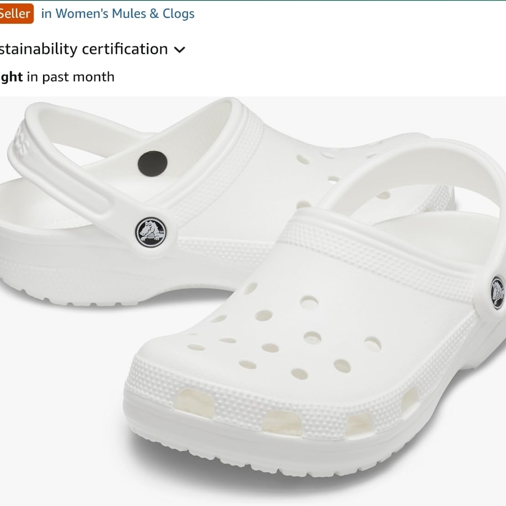 CROCS  Classic White